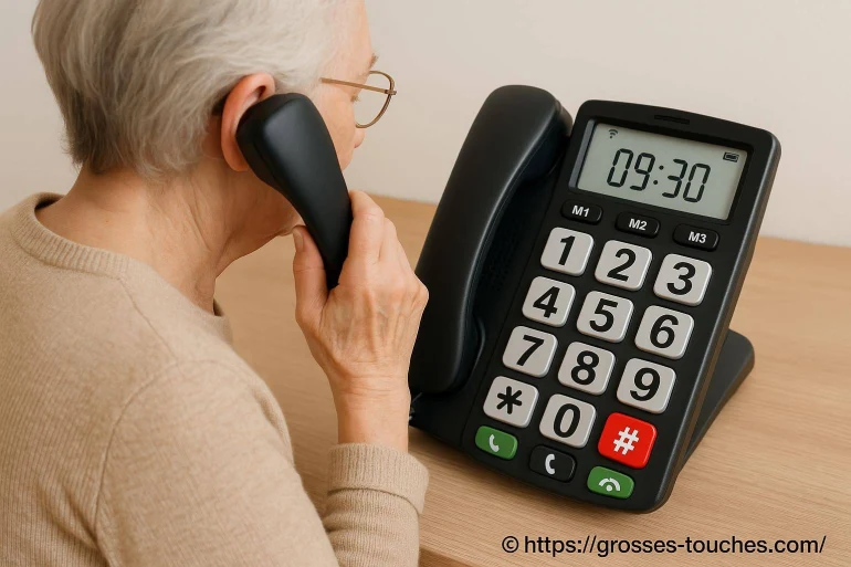Téléphone grosses touches IP : la solution pour une téléphonie moderne accessible