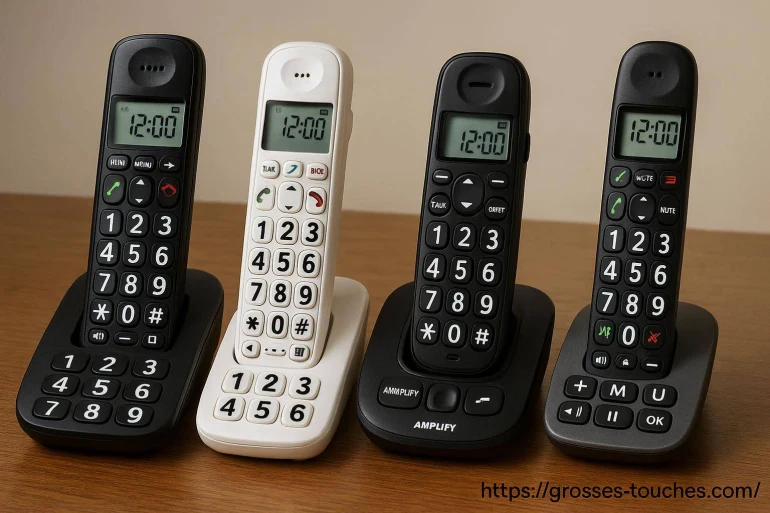 Téléphone fixe sans fil grosses touches : quelles options pour une meilleure accessibilité ?