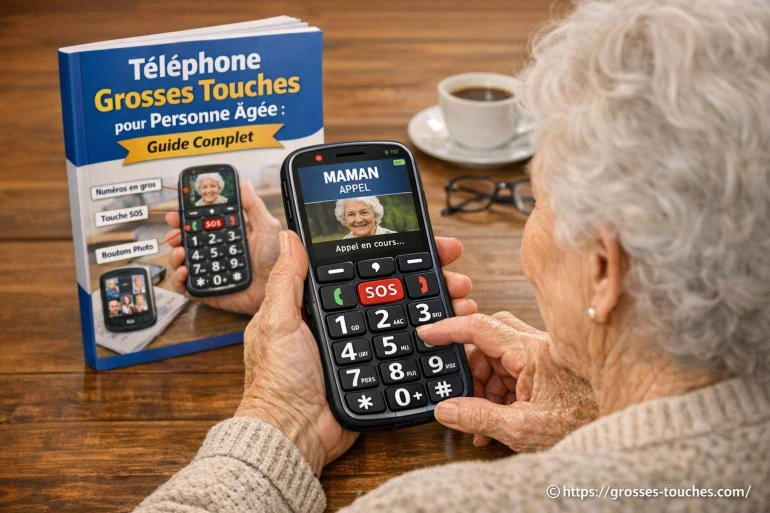 Téléphone grosses touches pour personne âgée : comment bien choisir ?