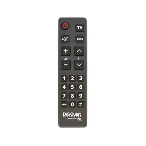 Télécommande Universelle TV Digiquest Easy avec Grandes Touc