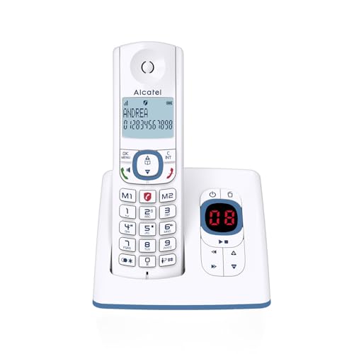 ALCATEL F530 Voice - Téléphone Fixe Sans Fil DECT Avec Répon