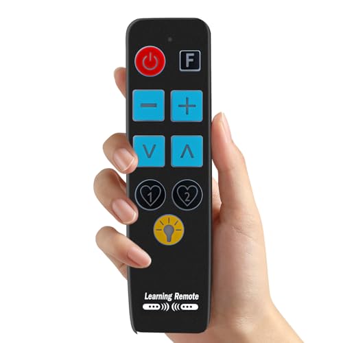 Télécommande universelle à gros boutons pour personnes âgées