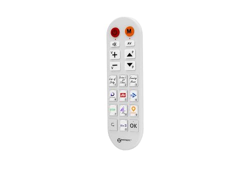 Geemarc TV Photo100 - Télécommande Universelle Équipée de 10
