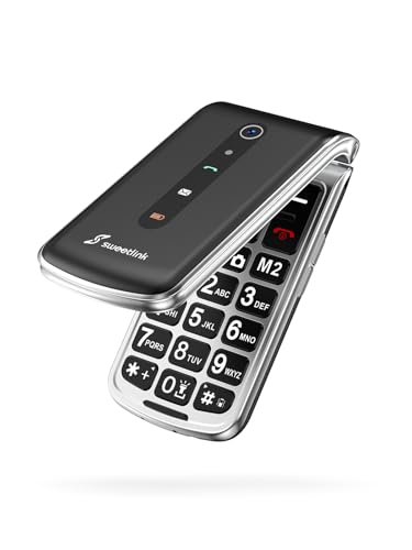 SweetLink F1 2G GSM Telephone Senior,téléphones Portables à 