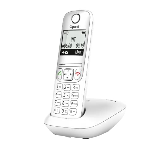 Gigaset A695 téléphone DECT, Grand écran, Blanc, Fabriqué en