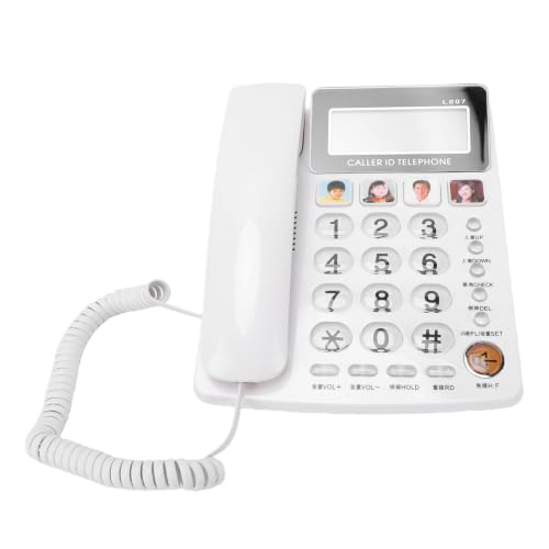 Naroote Bureau Téléphone avec Grandes Touches pour Personnes