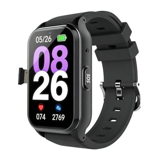 VCYEX Bracelet Alarme Personne Agee, Montre Connectée avec D