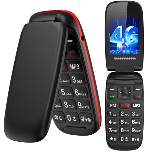 4G Telephone Portable Senior Débloqué, Téléphone Portable à