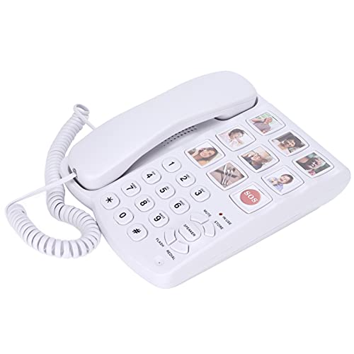 Dioche Téléphone à Gros Boutons pour Personnes âgées Senior 