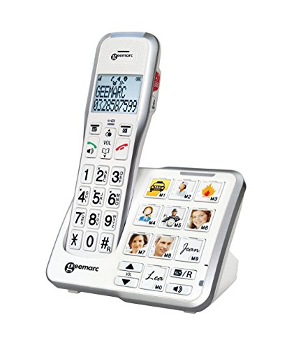 Geemarc Amplidect 595 Photo - Téléphone Fixe Amplifié avec F