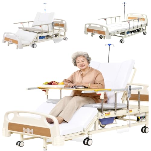 Lit médicalisé électrique réglable pour Seniors avec Rotatio