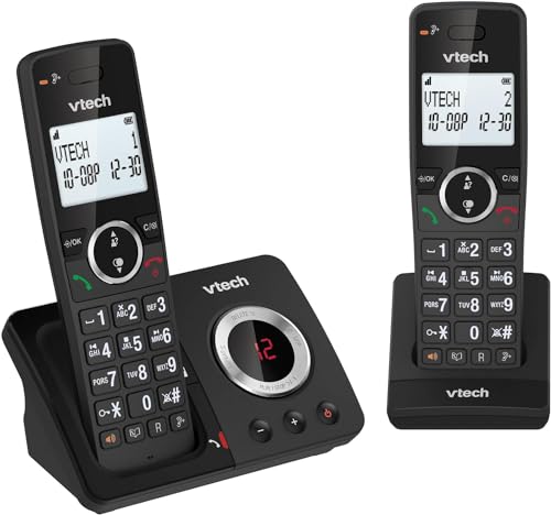 VTech Téléphone numérique sans Fil ES2051 Répondeur téléphon