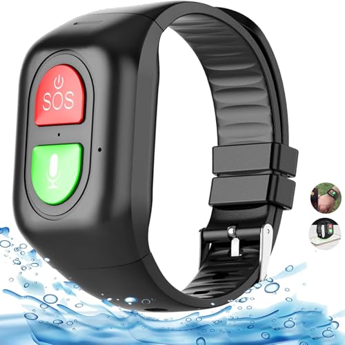 Montre intelligente avec suivi GPS, alarme pour personnes âg