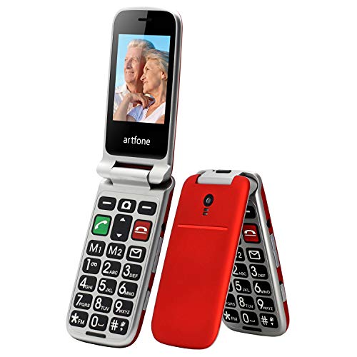 artfone CF241A GSM Telephone Portable Senior Débloqué丨Télép