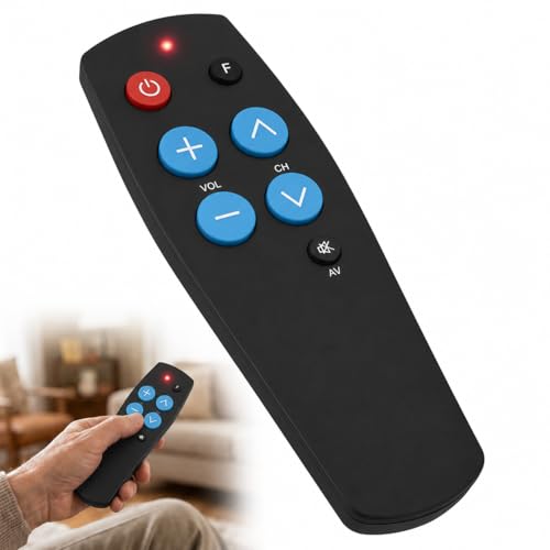 Telecommande Universelle Senior, Télécommande TV de Remplace