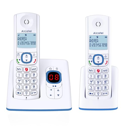 ALCATEL F530 Voice Duo - Téléphone Fixe Sans Fil DECT Avec R