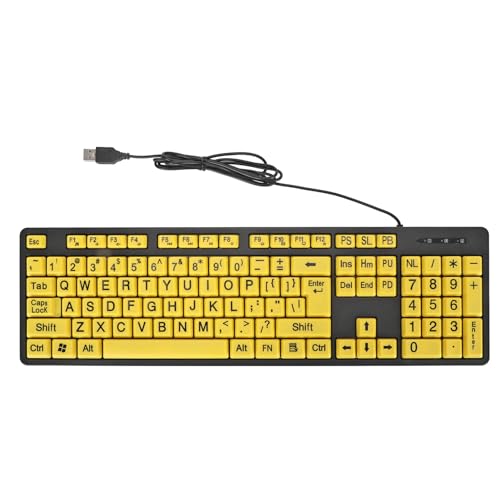 Clavier d'ordinateur à grosses touches pour senior