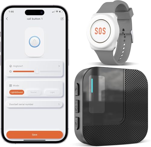 Daytech WiFi Tuya Intelligent Appareil dAlarme Bracelet Alar