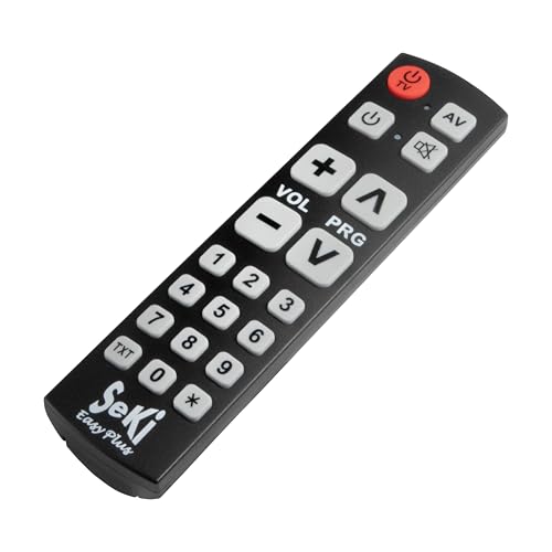 Seki EasyPlus adaptative télécommande universelle noir