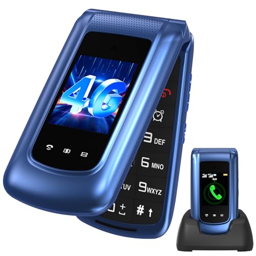 uleway 4G Téléphone Portable Senior Débloqué, Téléphone Port