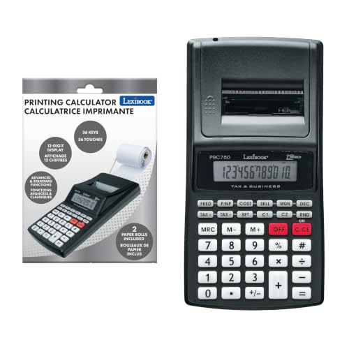 Lexibook, Calculatrice Imprimante, PRC750