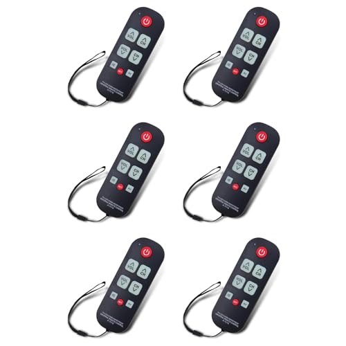 Onchdbfhuu 6X A-TV10 Télécommande TV pour Seniors Contrôleur