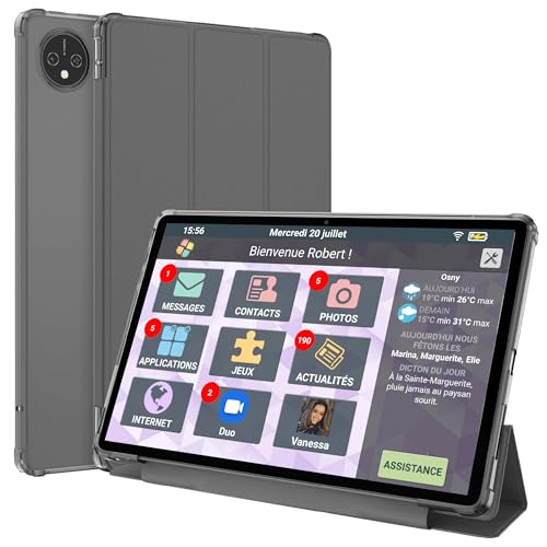 FACILOTAB - Tablette Senior - Simple et Intuitive, Idéal pou