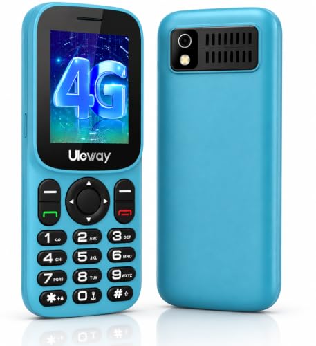 Uffylle Téléphone Senior 4G Débloqué, Mini Téléphone Portabl