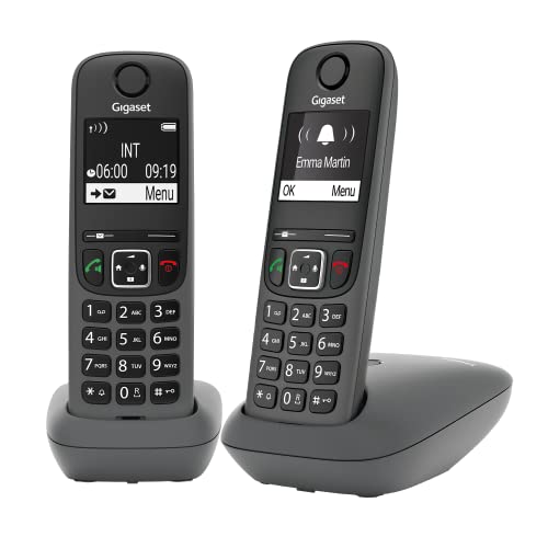 Gigaset A695 Duo, téléphone DECT, 2 combinés, Grand écran, G