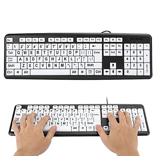 Clavier grandes touches pour seniors
